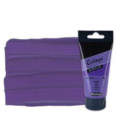 Akrylová farba Schmincke College, 75 ml - 370, violet