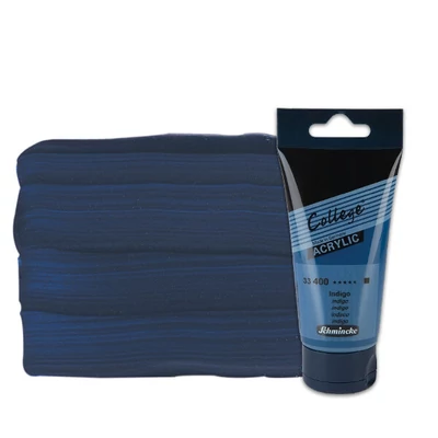 Akrylová farba Schmincke College, 75 ml - 400, indigo
