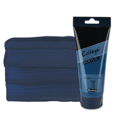 Akrylová farba Schmincke College, 200 ml - 400, indigo