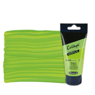 Akrylová farba Schmincke College, 75 ml - 510, may green