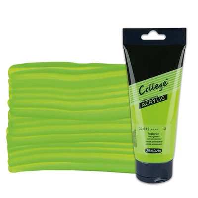 Akrylová farba Schmincke College, 200 ml - 510, may green