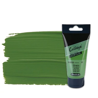 Akrylová farba Schmincke College,, 75 ml - 515, olive green