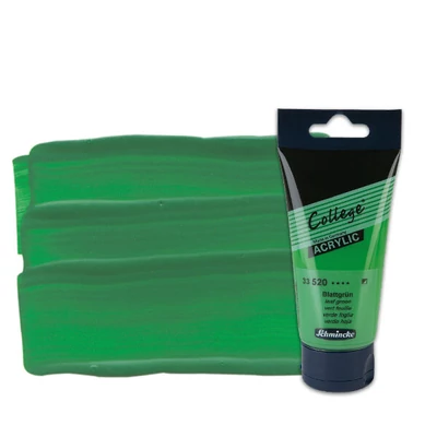 Akrylová farba Schmincke College, 75 ml - 520, leaf green