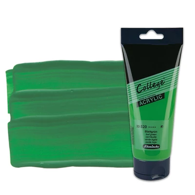 Akrylová farba Schmincke College, 200 ml - 520, leaf green