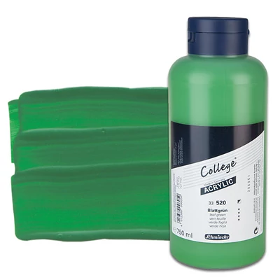Akrylová farba Schmincke College, 750 ml - 520, leaf green