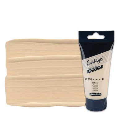 Akrylová farba Schmincke College, 75 ml - 600, sahara