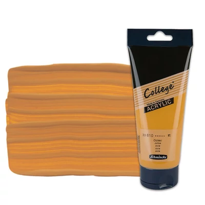Akrylová farba Schmincke College, 200 ml - 610, ochre