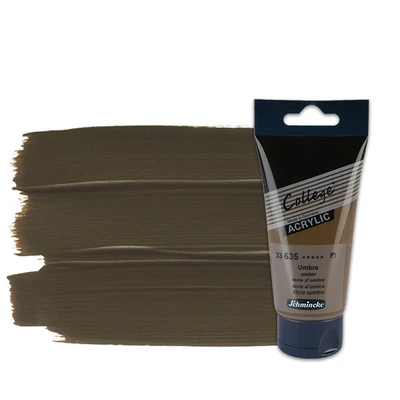 Akrylová farba Schmincke College, 75 ml - 635, umber