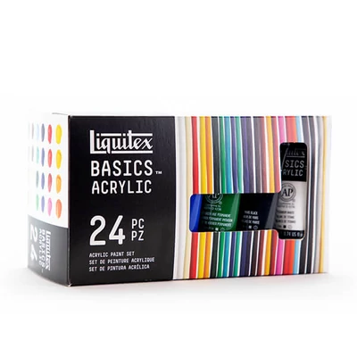 Sada akrylových farieb Liquitex Basics - 24x22 ml