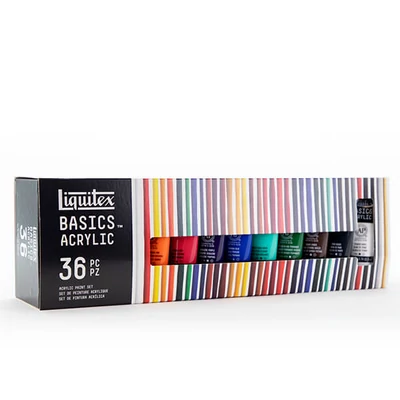 Sada akrylových farieb Liquitex Basics - 36x22 ml