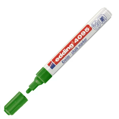 Kriedový marker, tekutá krieda, EDDING 4095 - zelený