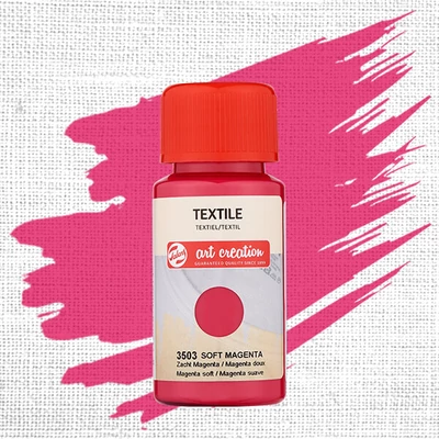 Farba na textil na svetlé textílie Art Creation  - 3503 Soft magenta