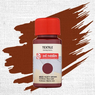 Farba na textil na svetlé textílie Art Creation  - 4023 Rusty brown