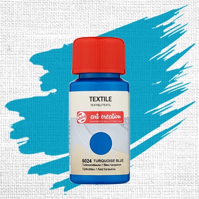 Farba na textil na svetlé textílie Art Creation  - 5024 Turquoise blue