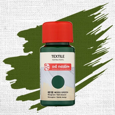 Farba na textil na svetlé textílie Art Creation  - 6018 Moss green
