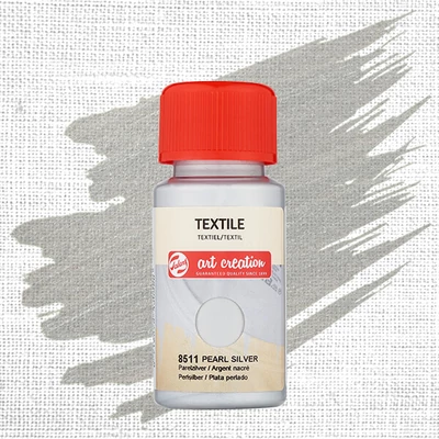 Farba na textil na svetlé textílie Art Creation  - 8511 Pearl silver