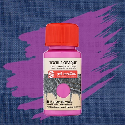 Farba na textil na tmavé textílie Art Creation - 5517 Stunning violet opaque