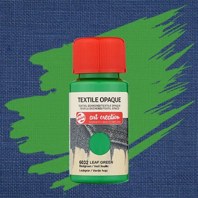 Farba na textil na tmavé textílie Art Creation - 6032 Leaf green opaque