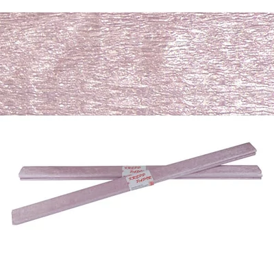 Krepový papier, 50x200 cm - perleťový, fialová