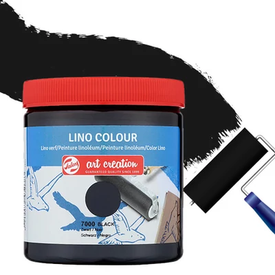Farba na linoryt Art Creation, 250 ml, na vodnej báze - 7000 Black