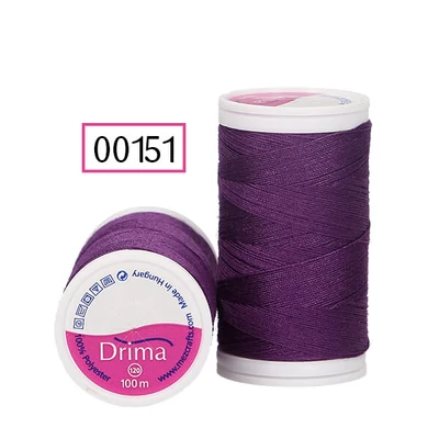 Šijacia niť Drima, polyester, 100 m - 00151