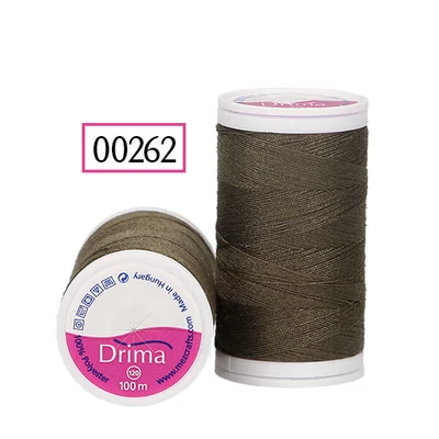 Šijacia niť Drima, polyester, 100 m - 00262