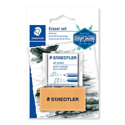 Sada plastových gumičiek, Staedtler, Design Journey - 2 ks