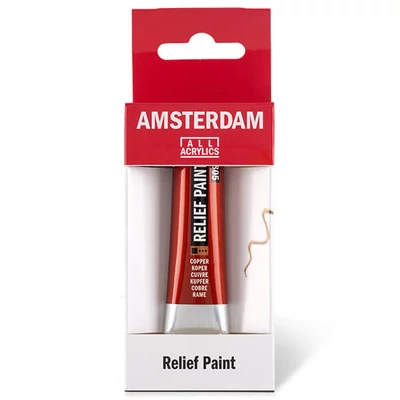 Kontúrovacia farba Amsterdam Relief Paint, nevypaľovacia, 20 ml - meď, 805