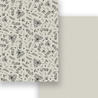 Fotokartón, A4 - grey-line, snová, čierny