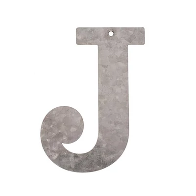Písmeno zo zinku - J, 12 cm