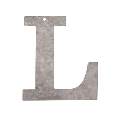 Písmeno zo zinku - L, 12 cm