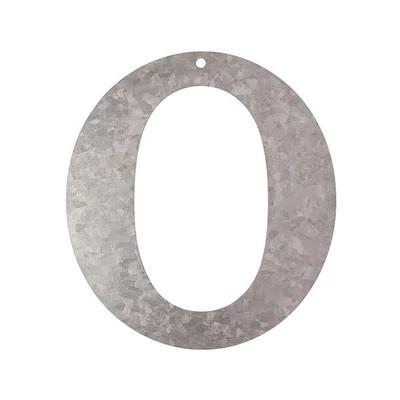 Písmeno zo zinku - O, 12 cm