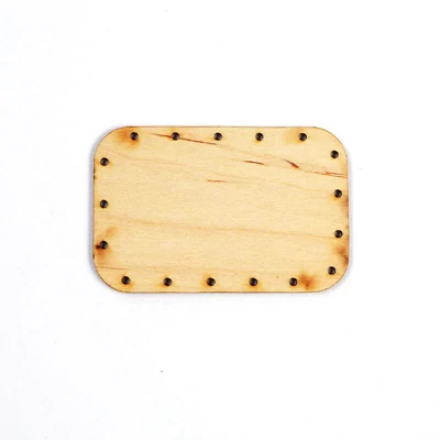Základ pre tkanie košíkov, štvorcový - veľkosť otvorov 7x11 cm, 3,5 mm 
