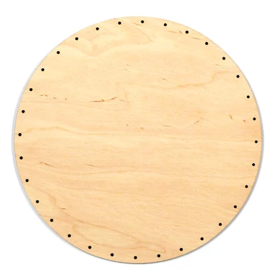 Základ pre tkanie košíkov, okrúhly - 21 cm, veľkosť otvorov 2,5 mm