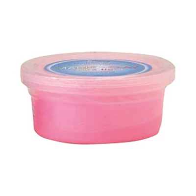 Plastelína Magic Clay - ružová, 40 g