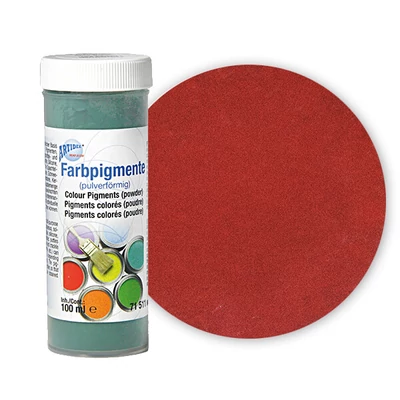 Pigmentový prášok, 100 ml - 08 stredne červený