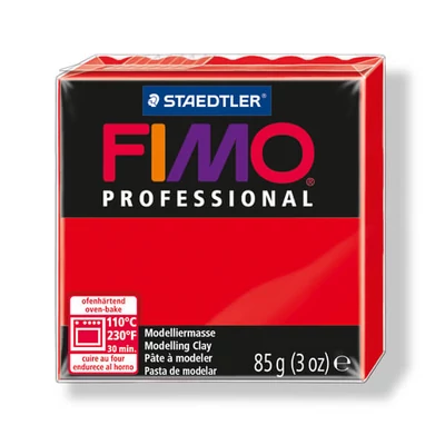 Modelovacia hmota do rúry FIMO Professional, 85 g - červená (8004-200)