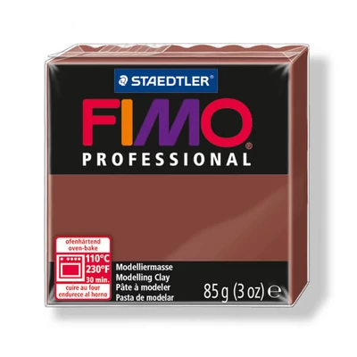 Modelovacia hmota do rúry FIMO Professional, 85 g - čokoláda (8004-77)