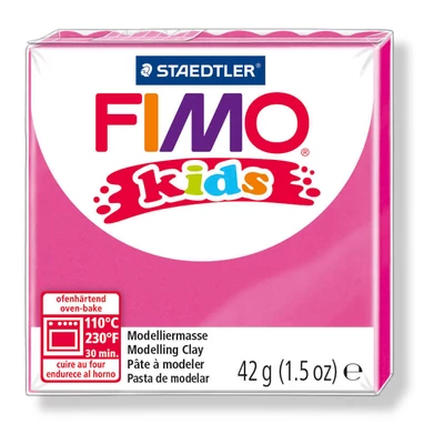Modelovacia hmota do rúry FIMO Kids, 42 g - pink (8030-220)