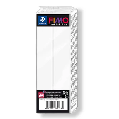 Modelovacia hmota do rúry FIMO Professional, 454 g - biela 8041-0