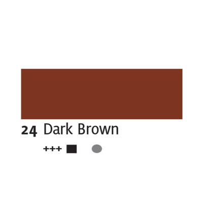 Akrylová farba Kreul Solo Goya, 100 ml - 24, dark brown