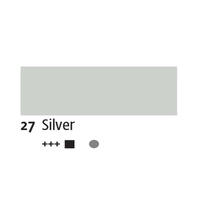 Akrylová farba Kreul Solo Goya, 100 ml - 27, silver