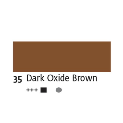 Akrylová farba Kreul Solo Goya, 100 ml - 35, dark oxide brown