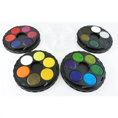 Sada vodových farieb KOH-I-NOOR Brilliant Watercolors (Anilinky) - 24 ks