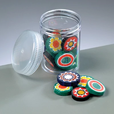 Sklenené kúsky Millefiori - 15-20 mm, 40 g