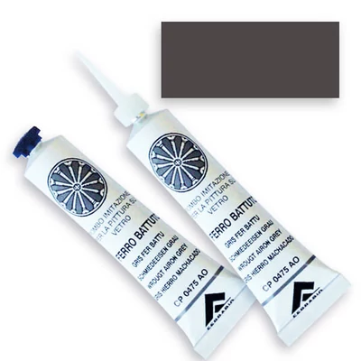 Kontúrovacia farba Ferrario, nevypaľovacia, farebná, 20 ml - šedá, 01