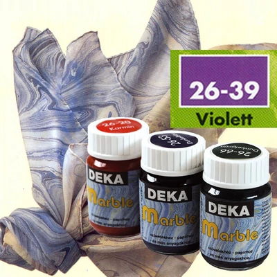 Mramorovacia farba Deka Marble 25 ml - 39 viola