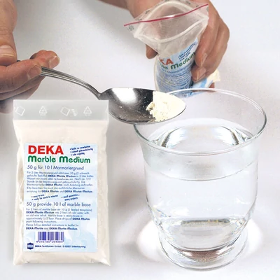 Mramorovacia farba Deka Marble 50 g - médium