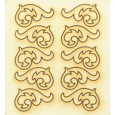 Chipboard- úponka, 2-3 cm