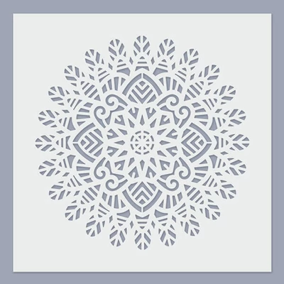 Šablóna, 24,5x24,5 cm - Mandala 02